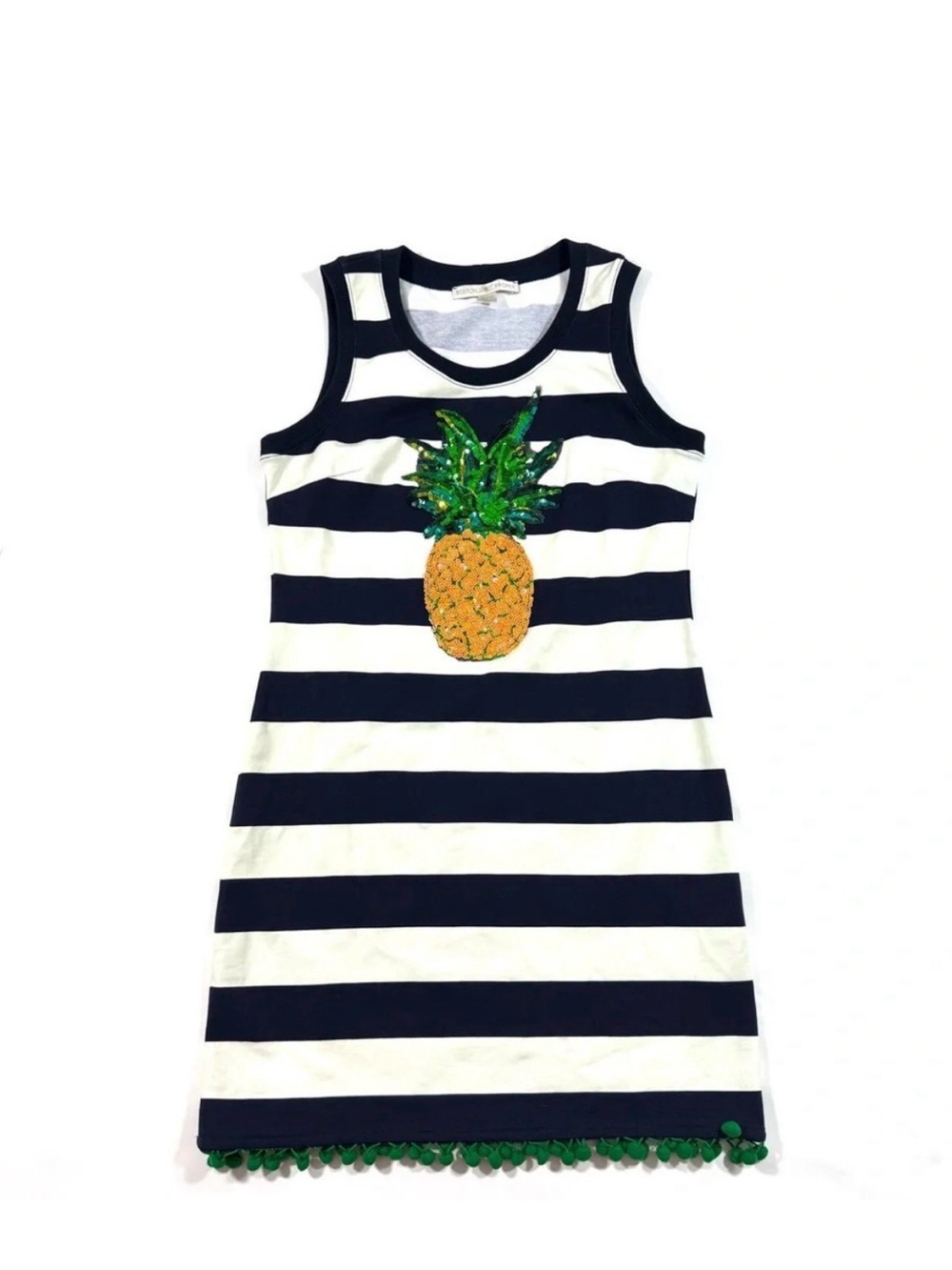 Boston Proper Sequin Pineapple Dress size large